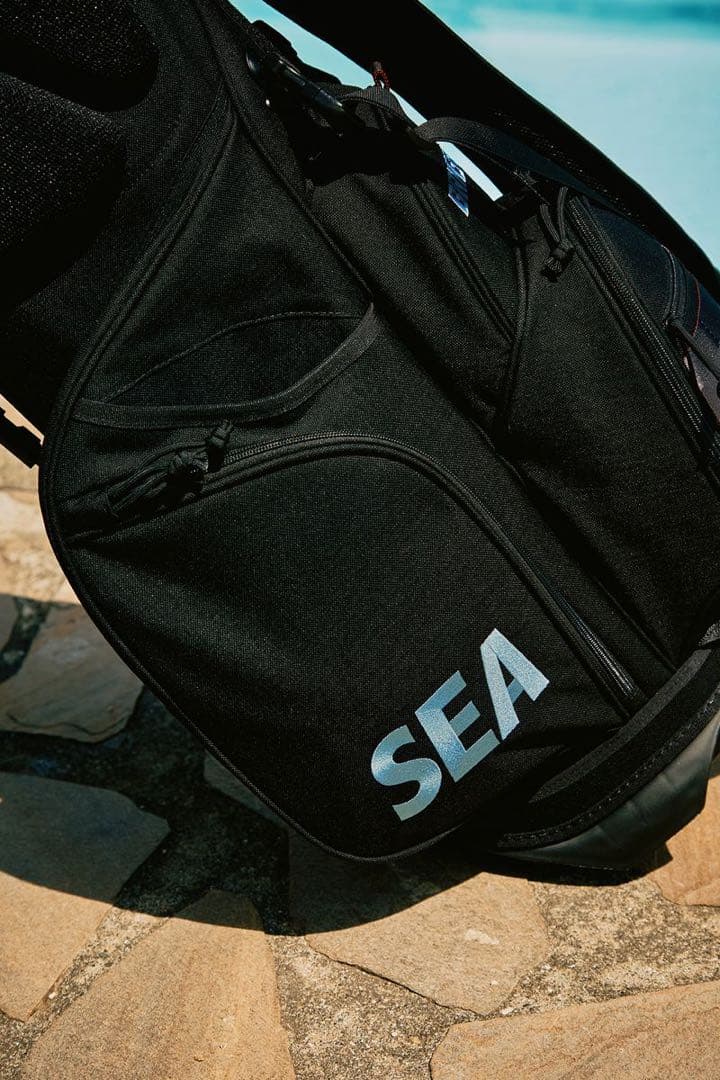 【希少・新品未使用】BRIEFING WIND AND SEA キャディバッグ