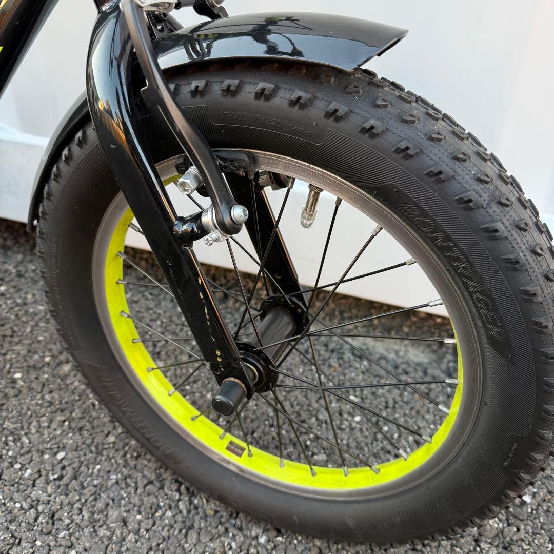 泥除け付き子供用自転車 16インチ Precaliber 身長99-117cm