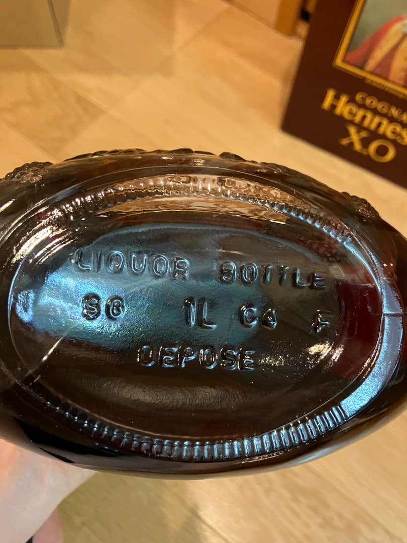 【未開封】Hennessy XO ヘネシー XO 金キャップ 1L