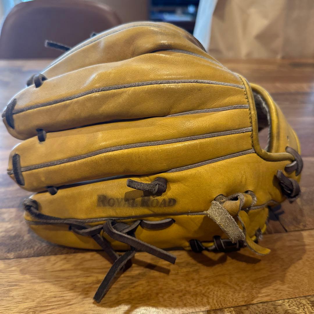 asics GOLD STAGE 軟式グローブ イエロー