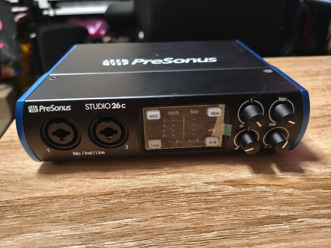 DTM・DAW Presonus STUDIO 26c