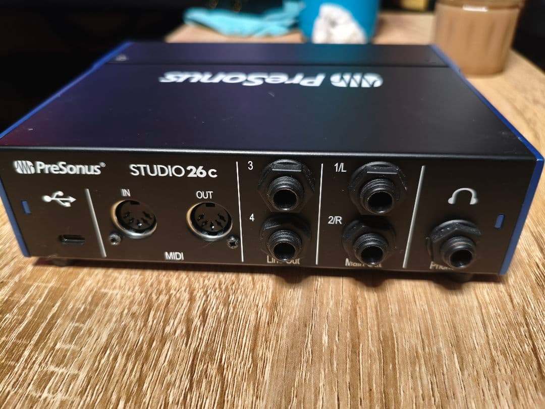 DTM・DAW Presonus STUDIO 26c