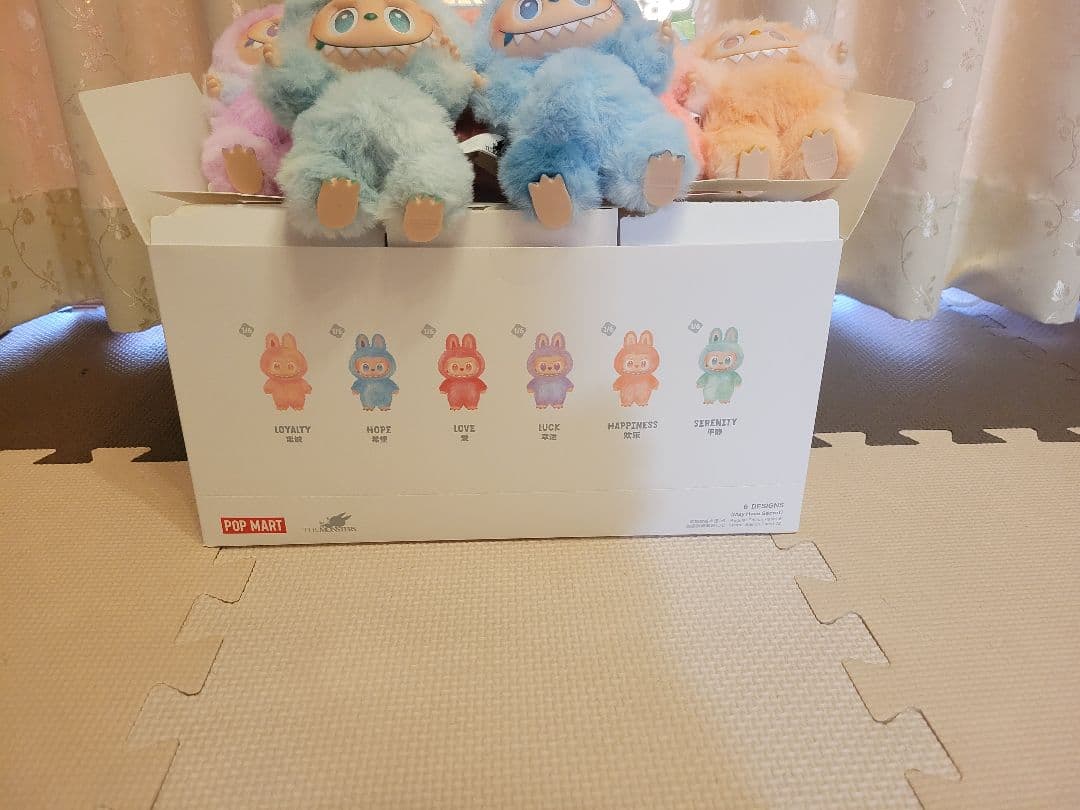 ラブブ　Biginto Energy ぬいぐるみセット