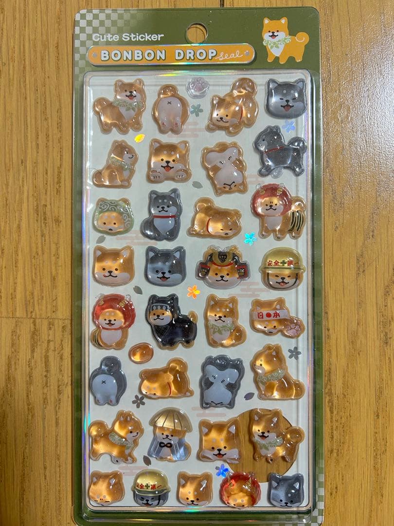 正規品 ボンボンドロップシール和柄 ８種類