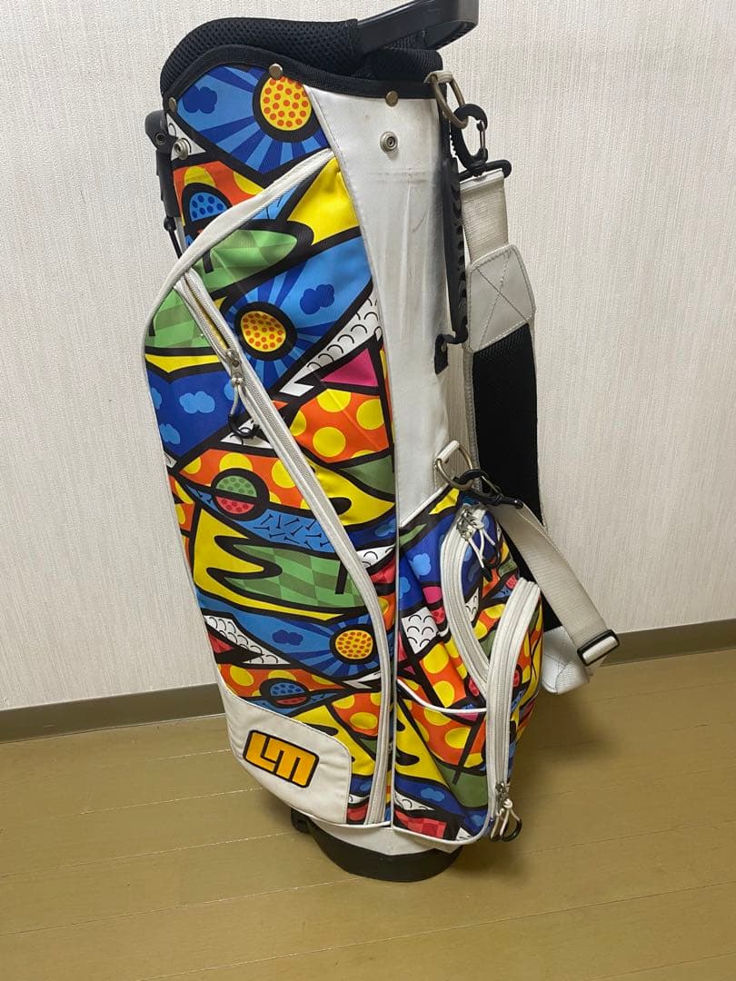 LOUDMOUTH キャディバッグ カラフルデザイン