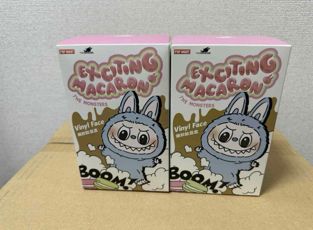 正規品 未開封 LABUBU EXCITING MACARON 2個セット