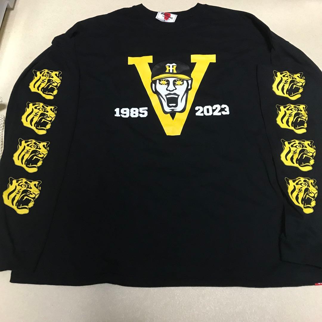 パンクドランカーズ XL 阪神タイガース 未使用 Tシャツ 日本一 優勝 黒長袖