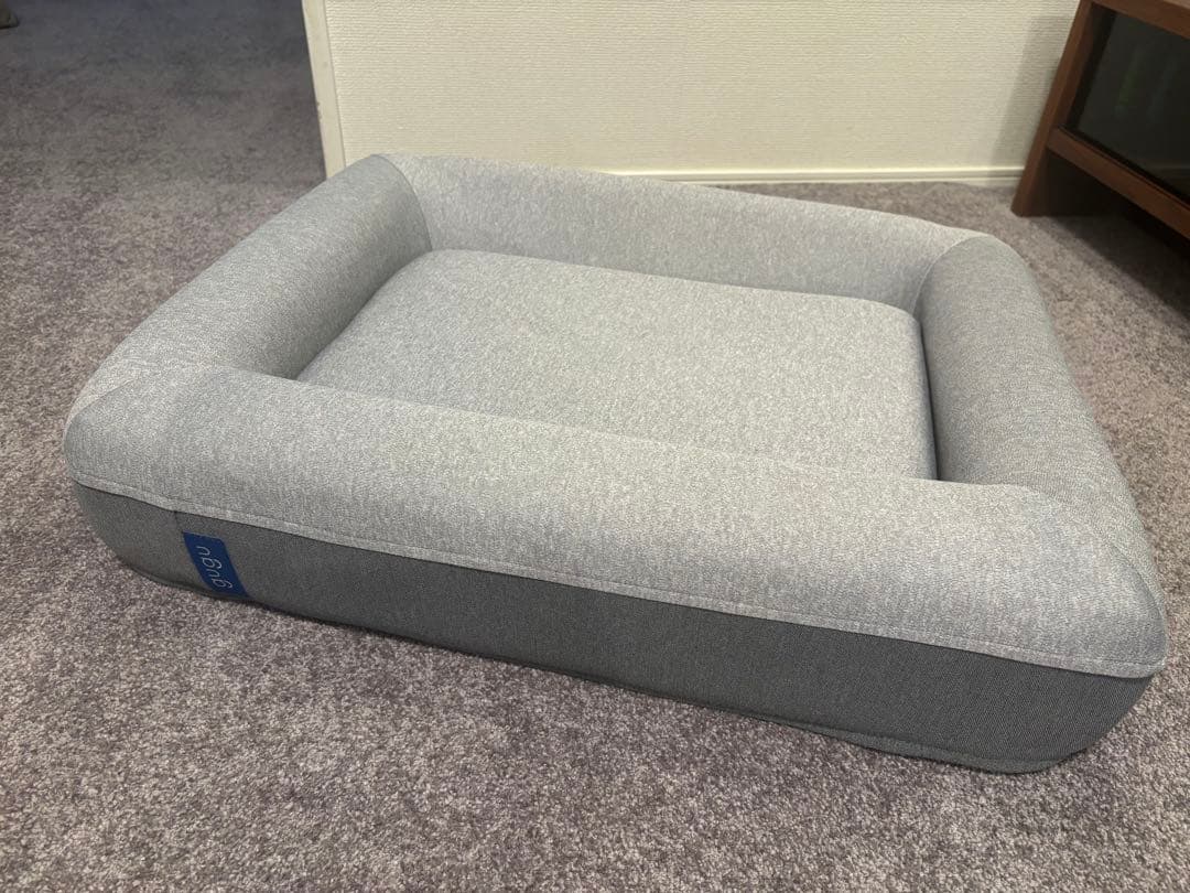 gugu 犬用ベッド グレー Sサイズ 小型犬向き