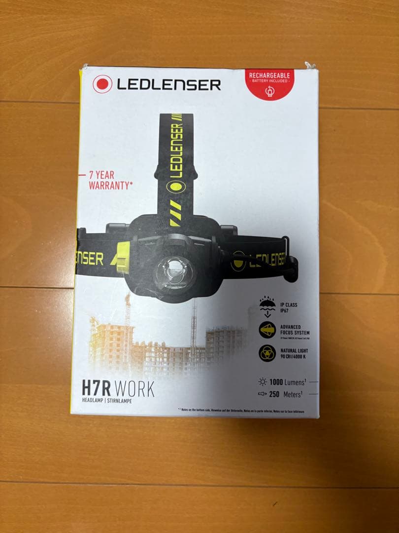 【価格相談可】LEDLENSER H7R WORK ヘッドランプ
