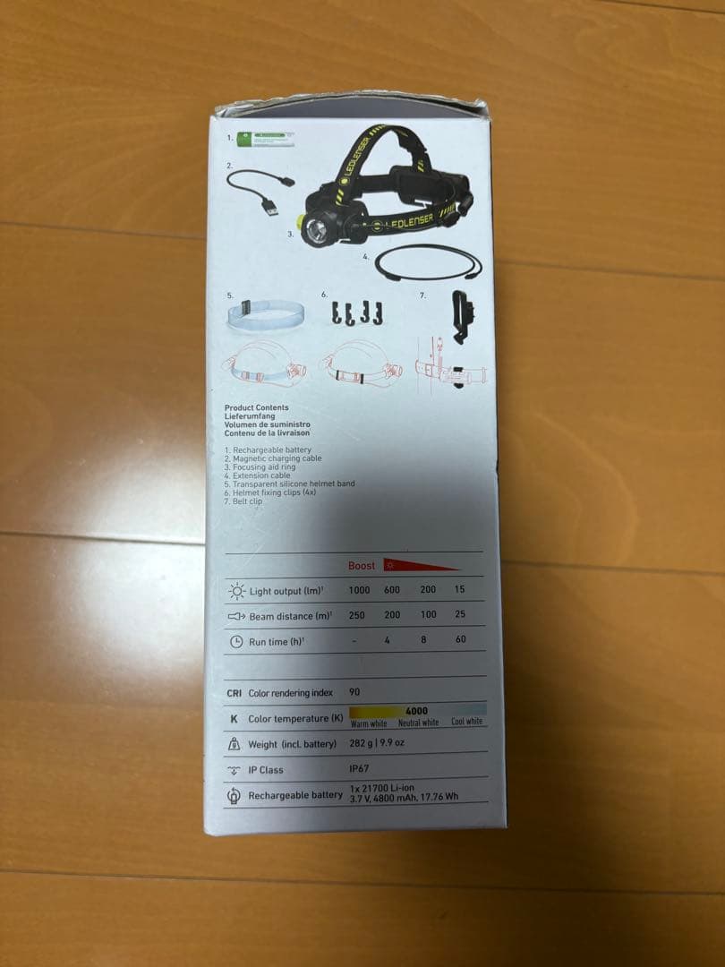 【価格相談可】LEDLENSER H7R WORK ヘッドランプ