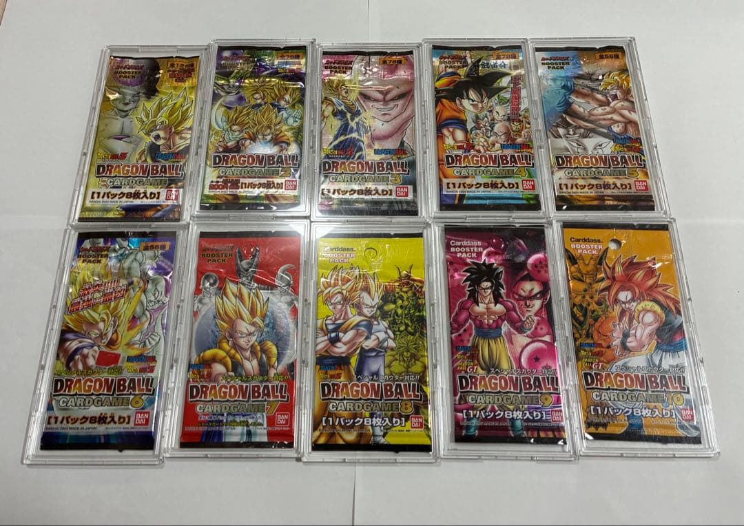 ドラゴンボールカードゲーム　　未開封1パック（クリアケースは付属しません）