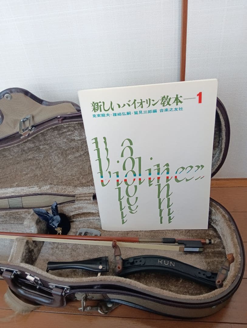 バイオリン ケース付き 教本付き