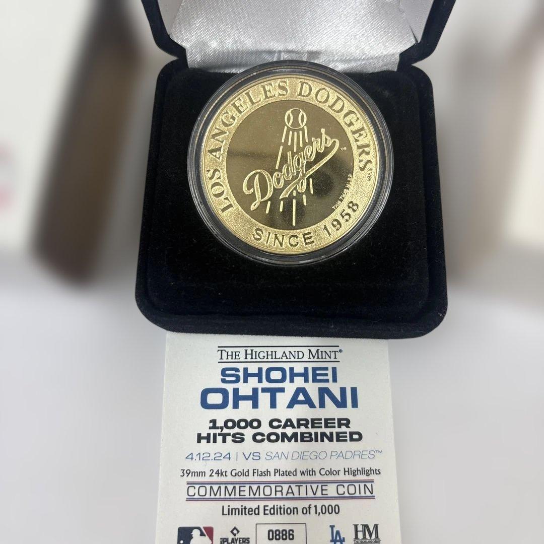 大谷翔平 記念メダル  3点セット MLB公式 限定品 付属品完備