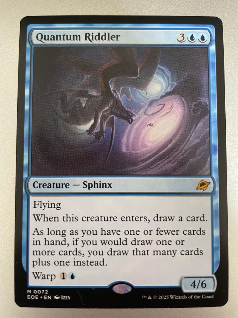 MtG 量子の謎かけ屋/Quantum Riddler 英語4枚
