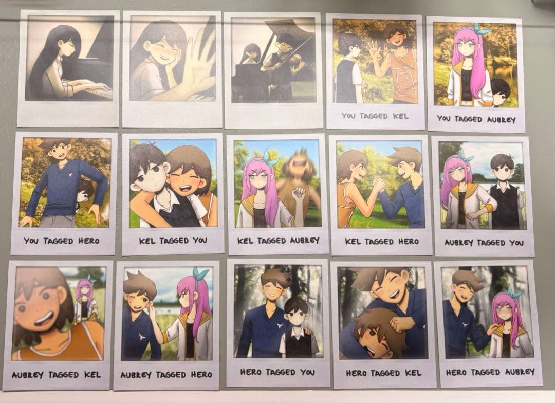 OMORI Basil’s Memories ポラロイド風カード 2種セット