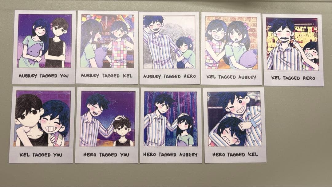 OMORI Basil’s Memories ポラロイド風カード 2種セット