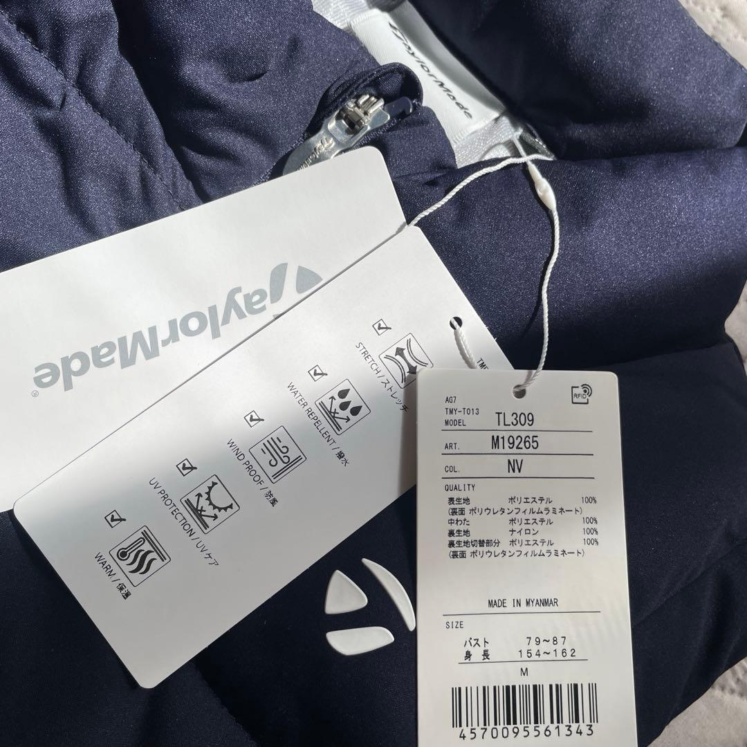 Taylor Made テーラーメイド　ゴルフウエア　中綿ベスト　ネイビー　M