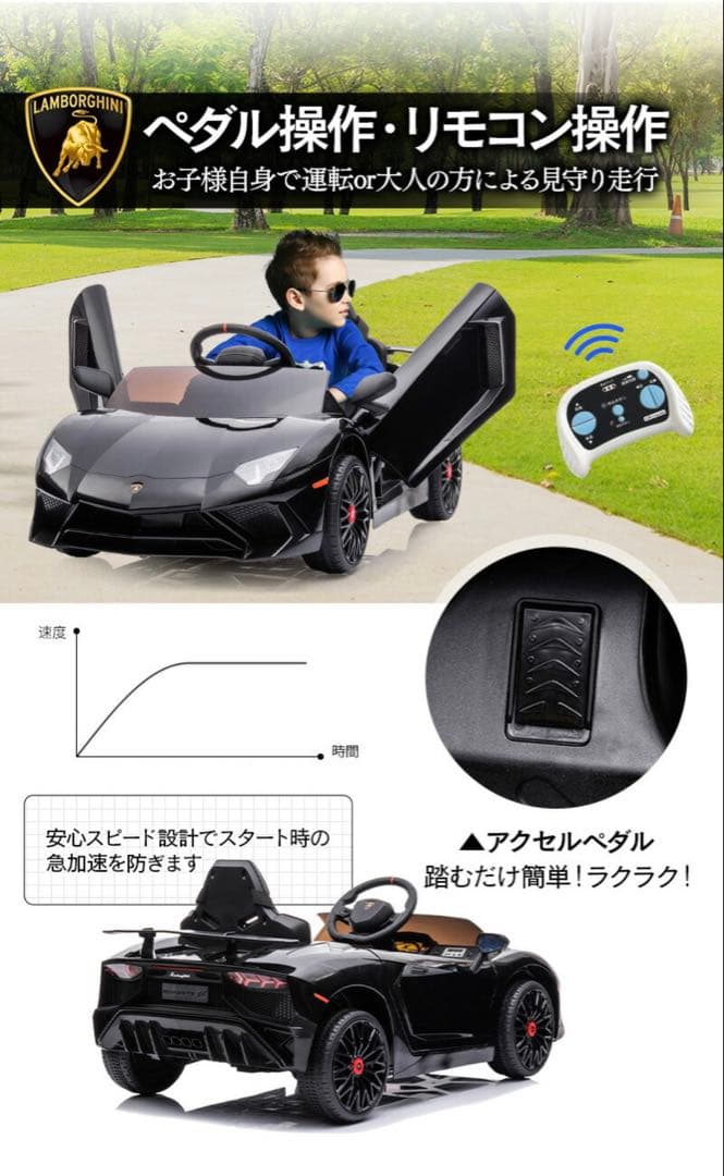 Lamborghini Aventador SV ランボルギーニ ラジコン 電動