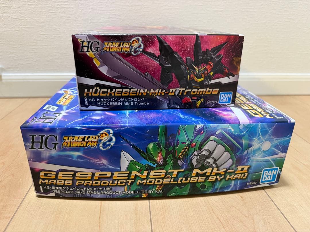 特限〜P還中 スーパーロボット大戦OGプラモ2点セット