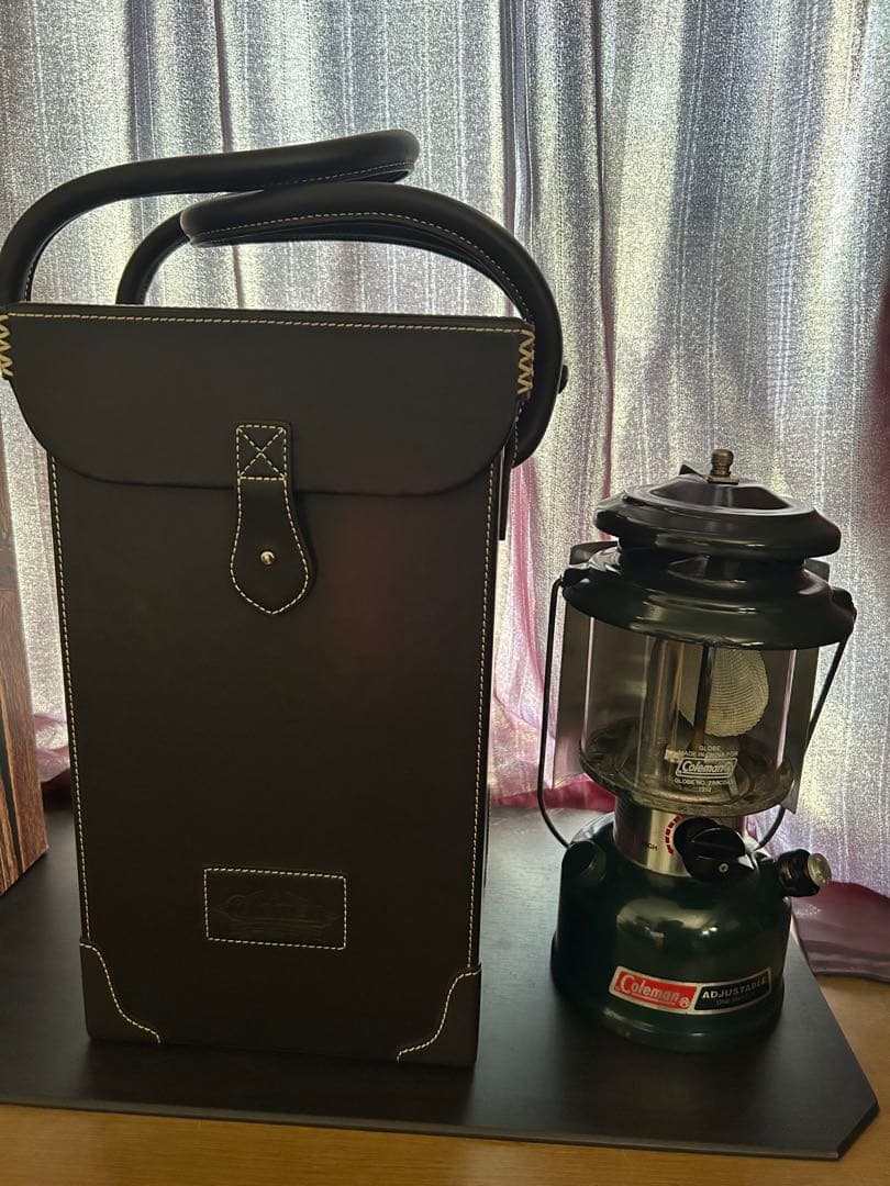 希少コールマン/ランタン本革レザーケース/新品
