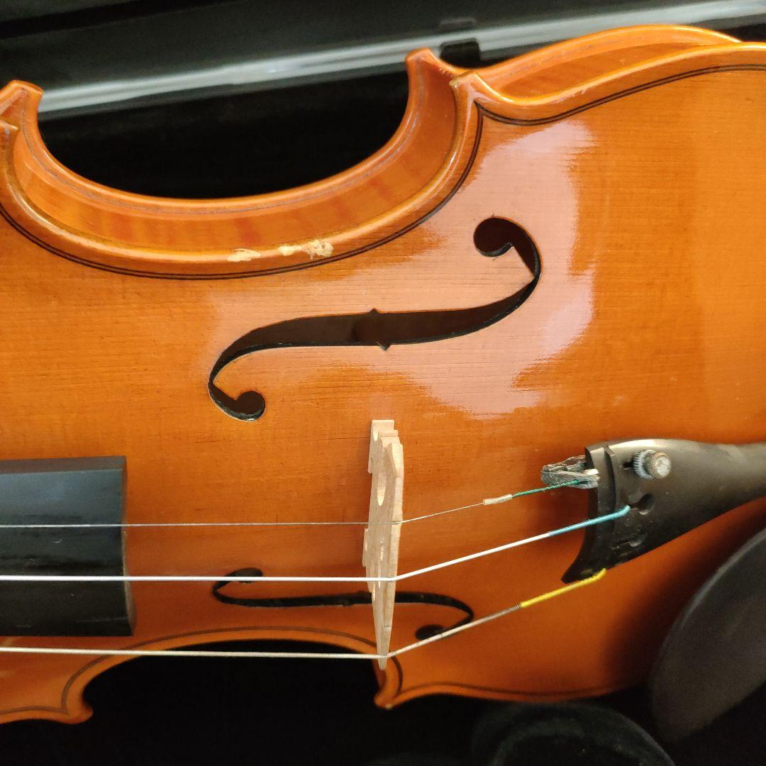 4/4バイオリン　ブラビオールv30 弓　ケース　消音器　セット