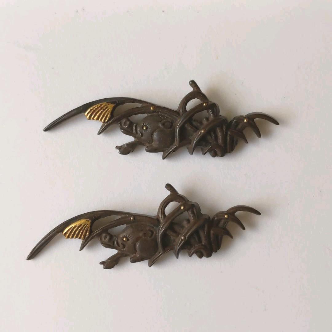 日本刀　目貫　刀装具（1）