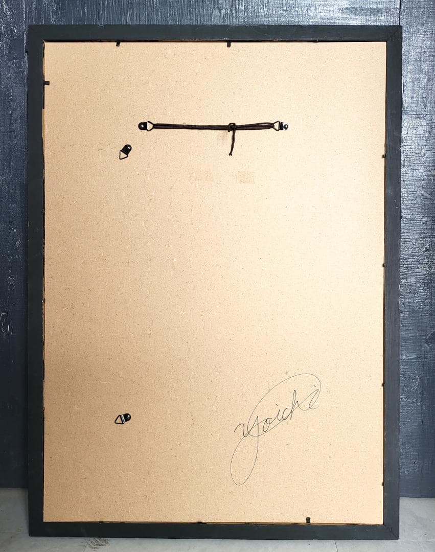 【専用】ノスタルジア / 抽象画 63×46㎝ 額縁セット モダンアート