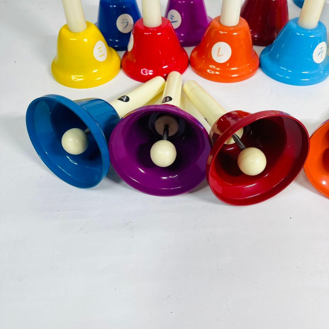 ハンドベル カラフル 23個セット