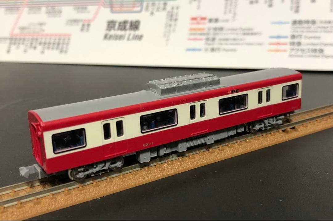 管理番号1692 京急 新600形Nゲージ塗装済キット組立品
