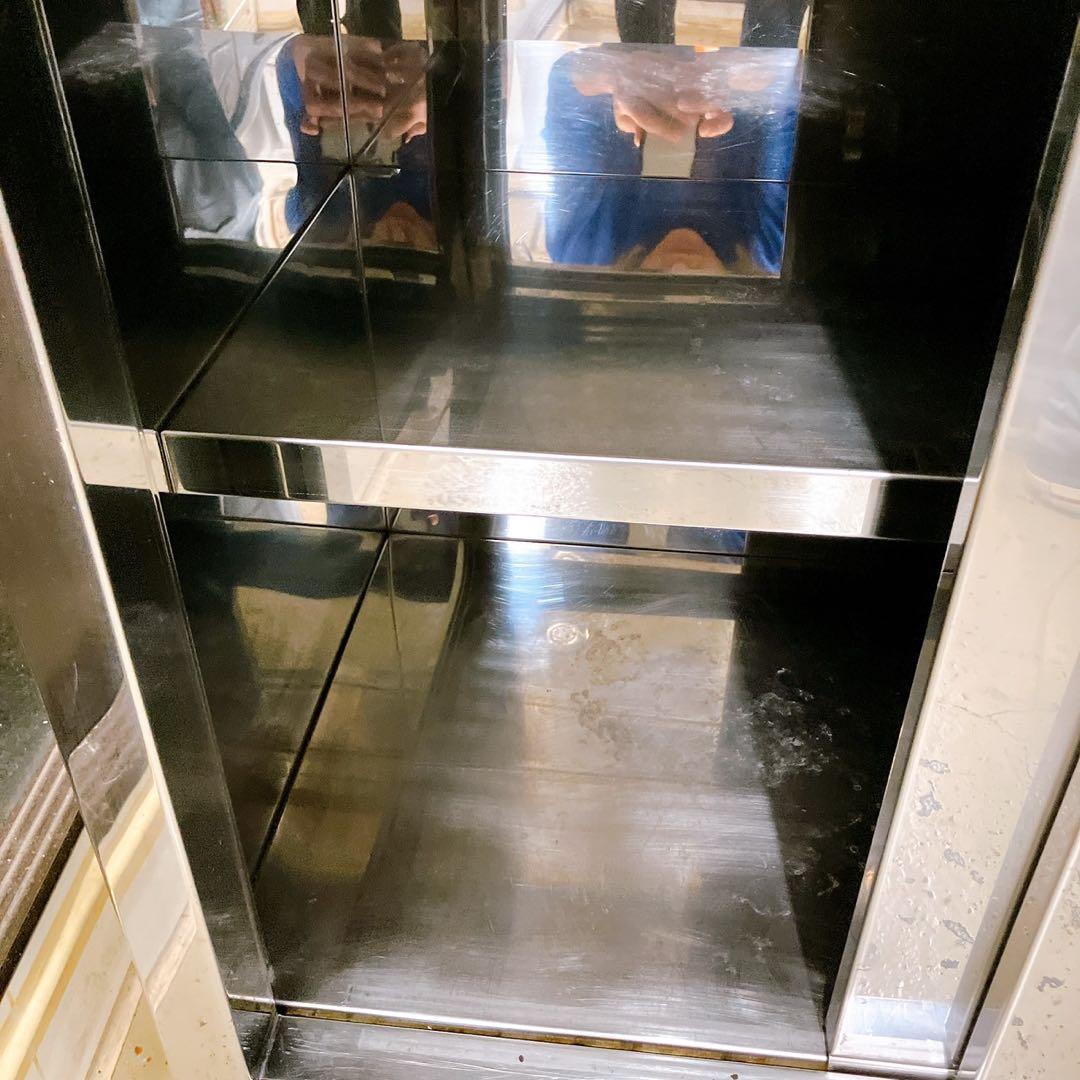 ステンレス 食器棚 調理台 厨房 業務用 飲食店 吊戸棚 750×450×700