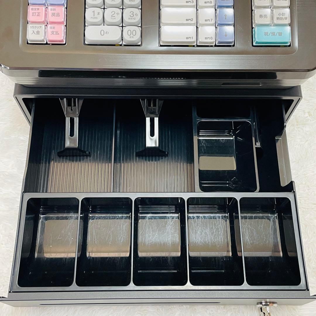 SHARP シャープ XE-A207B 電子レジスター レジ 店舗用品