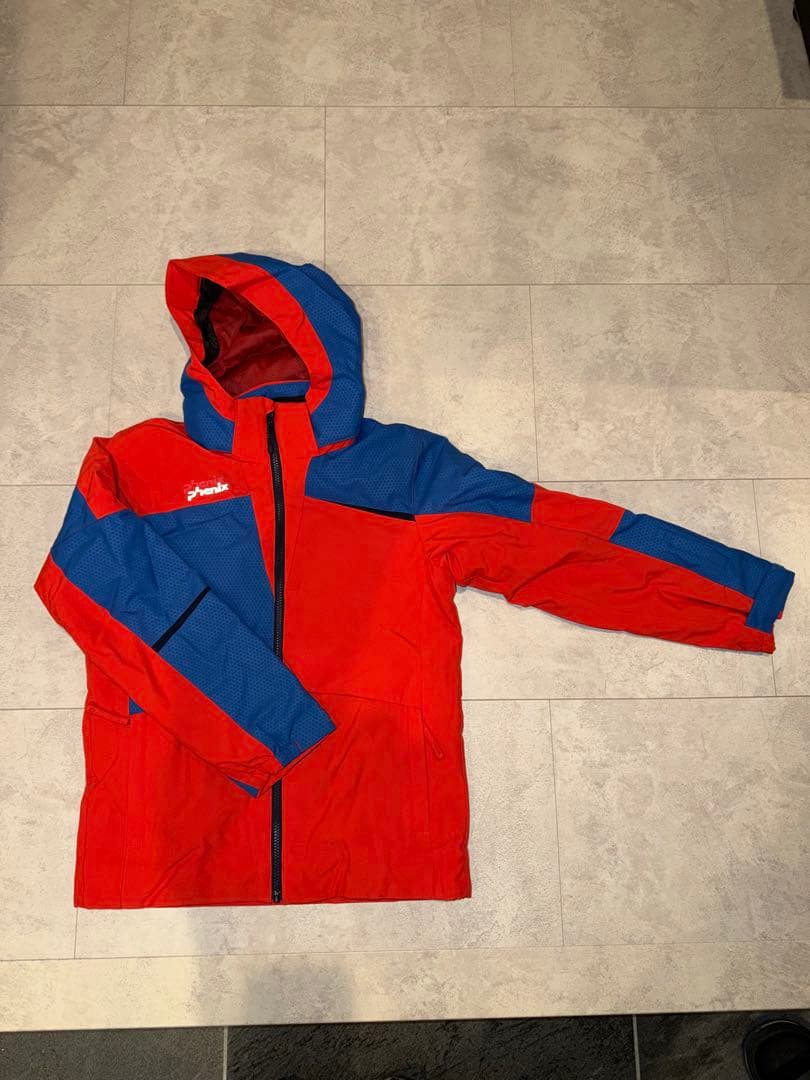 Phenix 子ども用　スキーウェア 赤/青　160