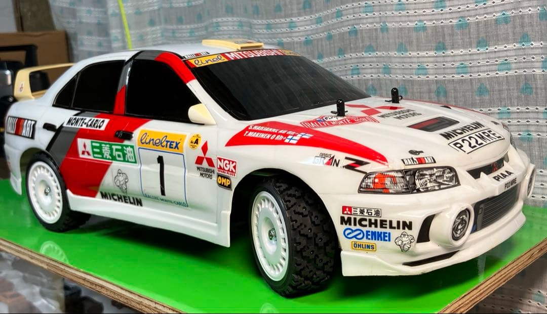 タミヤ三菱ランサーエボリューションⅣ モンテカルロ仕様 ランエボ TL-01