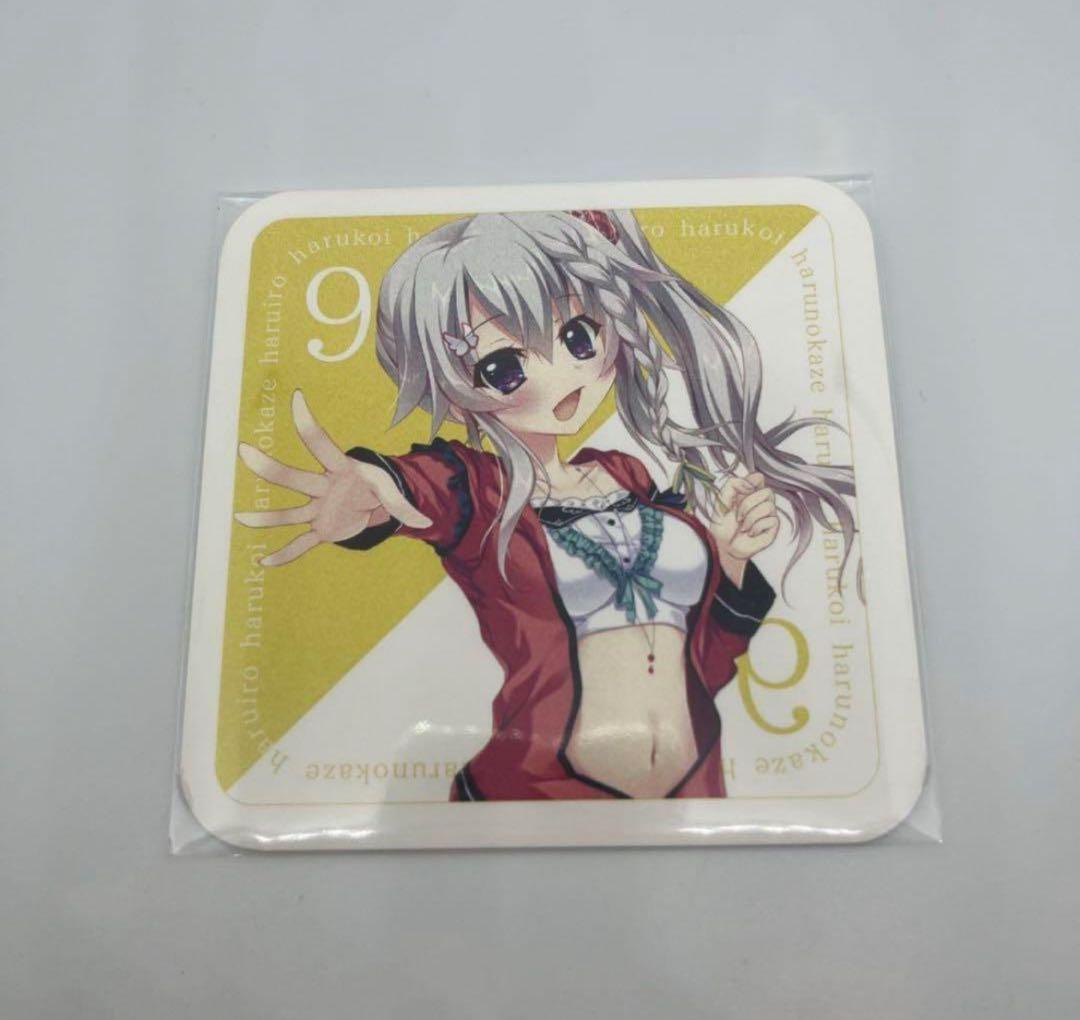 9-nine- ぱれっと コースター 九條都 新海天 香坂春風 結城希亜 4点