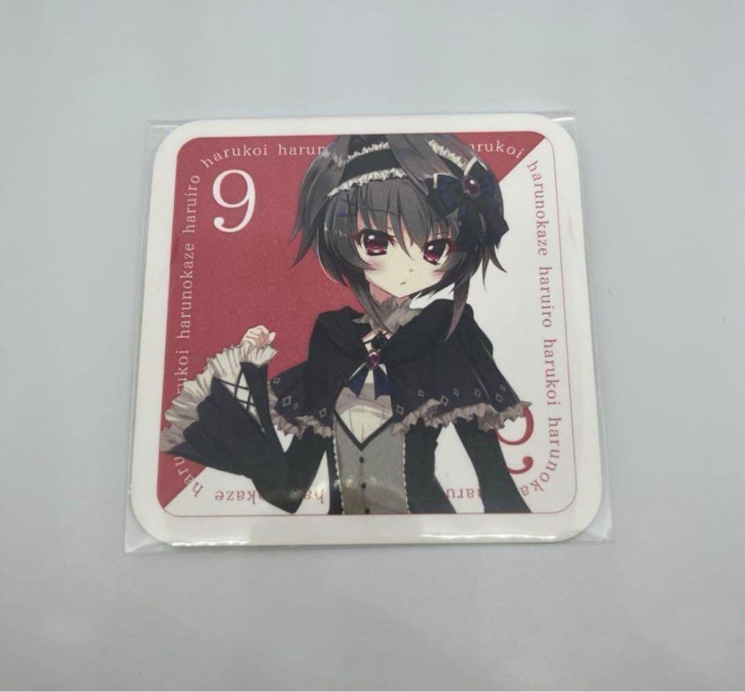 9-nine- ぱれっと コースター 九條都 新海天 香坂春風 結城希亜 4点