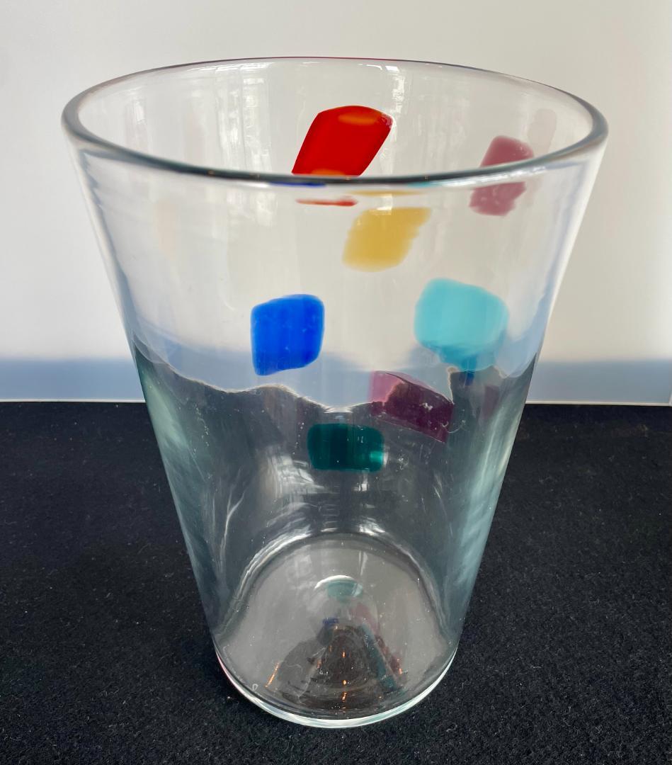 希少 ジャンニ・ヴェルサーチ サイン入 ムラーノ ガラス 1990’s