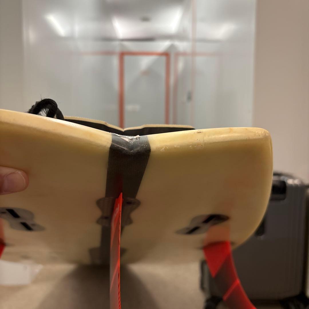 ファイヤワイヤーNO-BRAINER MANN サーフボード 5'8\" 使用感有