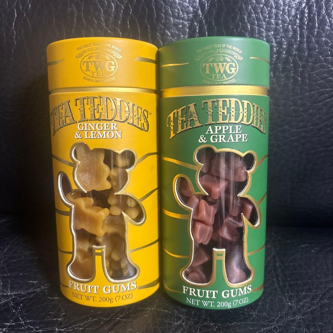 TWG Tea ティーテディ　テディベア型　フルーツグミ　2種セットTEA