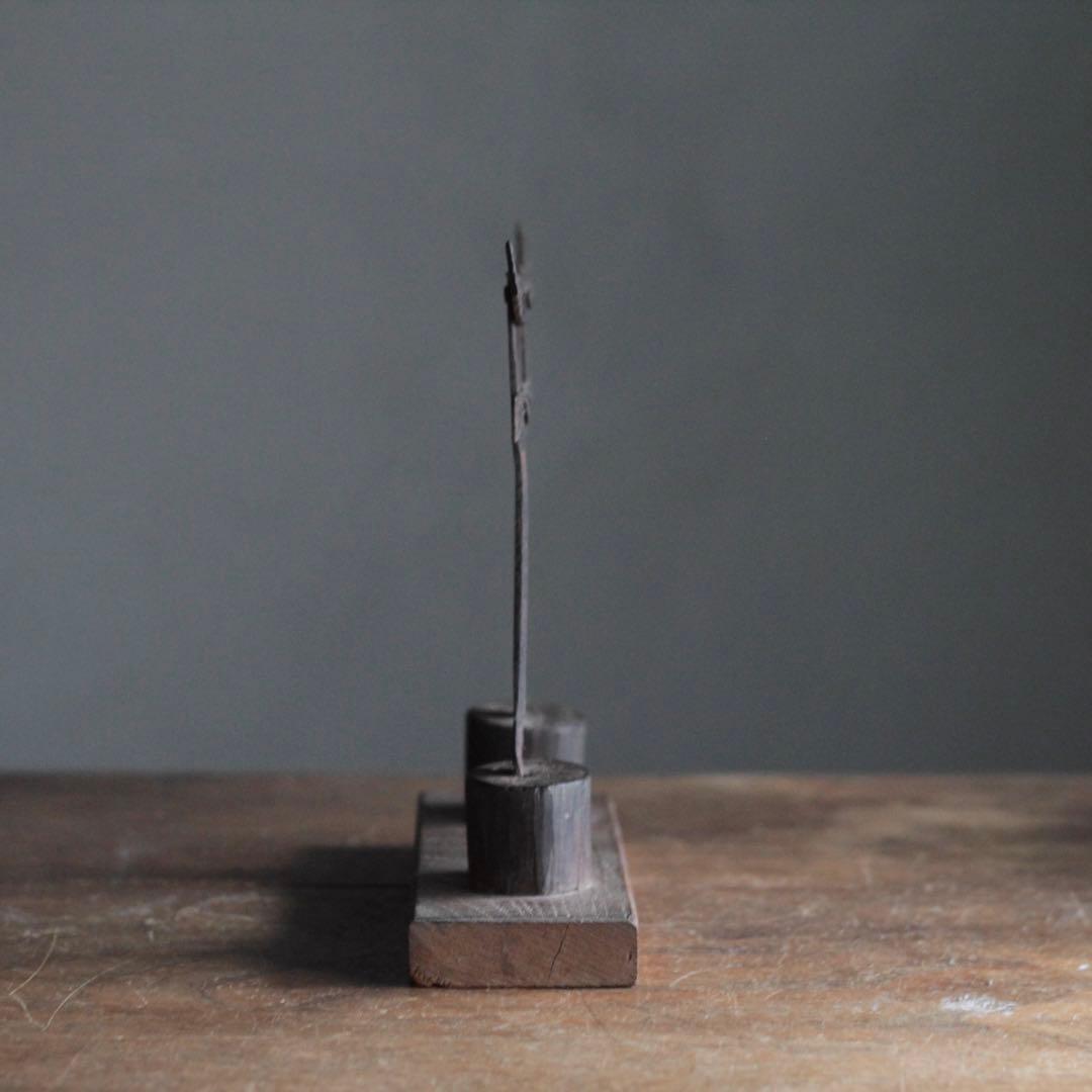 鉄の 鳥居 江戸時代 古美術 古道具 アンティーク 神棚