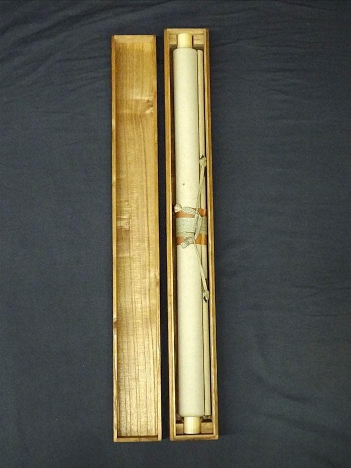 【真作】掛軸 池田桂仙『兜図』絹本 肉筆 無地箱 掛け軸 w040815