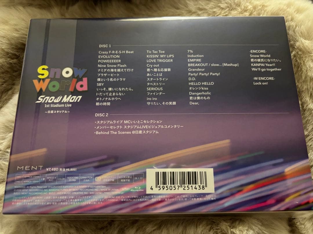  Man「 World」FC限定 Blu-ray