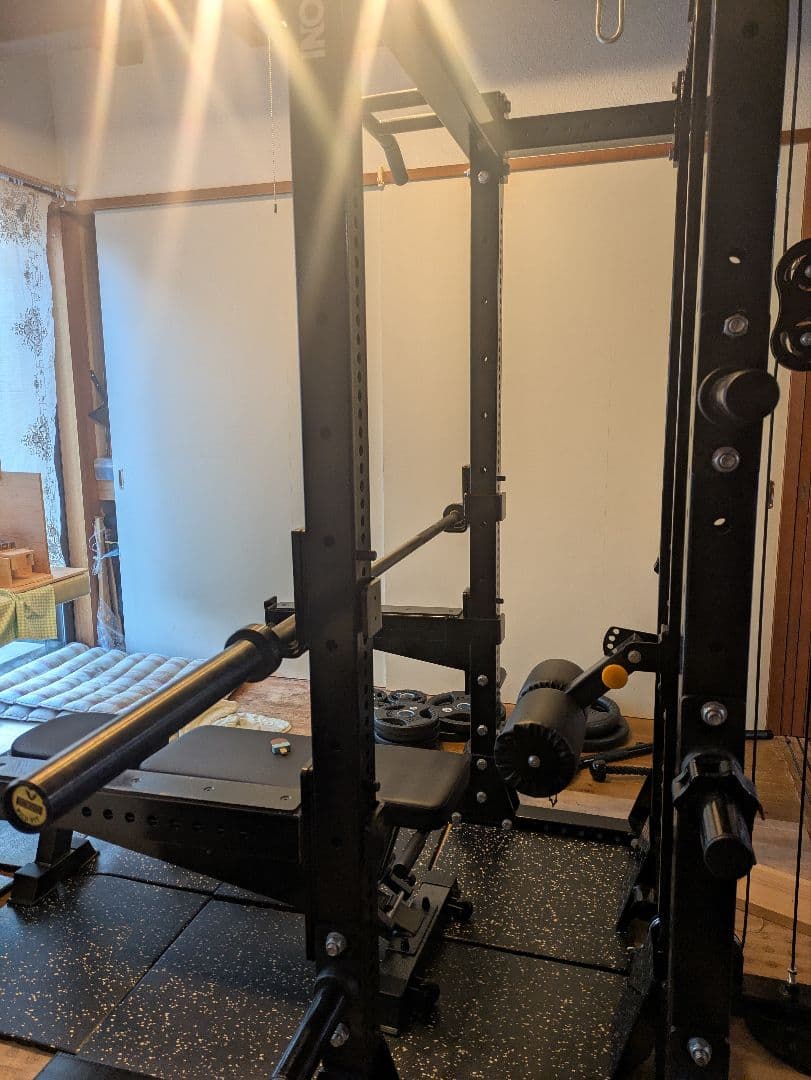 nmaさん専用　ONIハーフラック　ラットプル　バーベルセット【引取り限定】