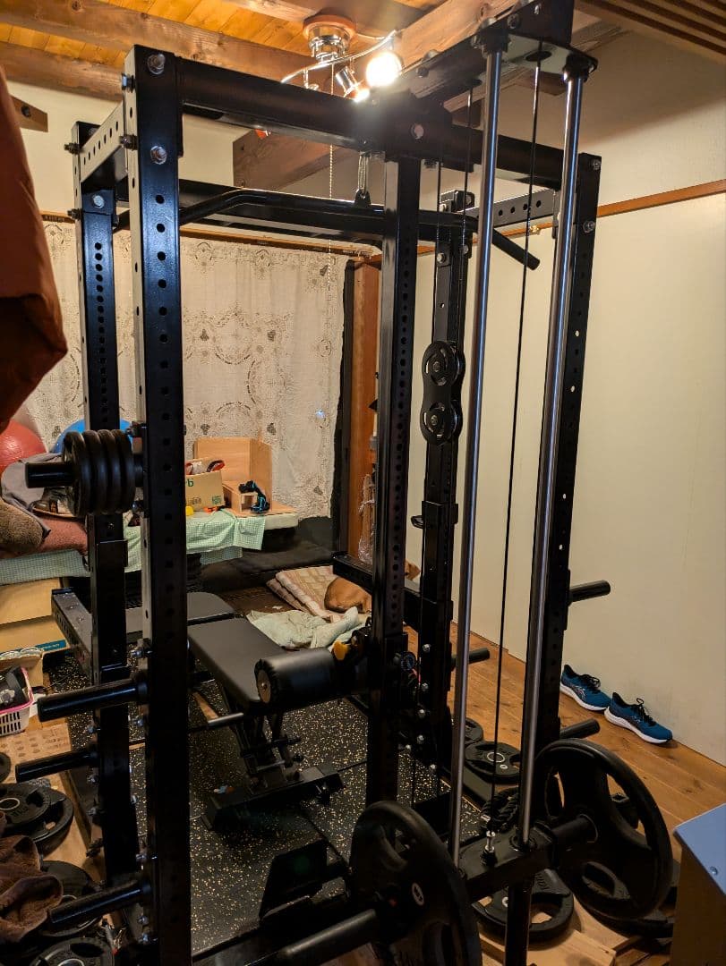 nmaさん専用　ONIハーフラック　ラットプル　バーベルセット【引取り限定】