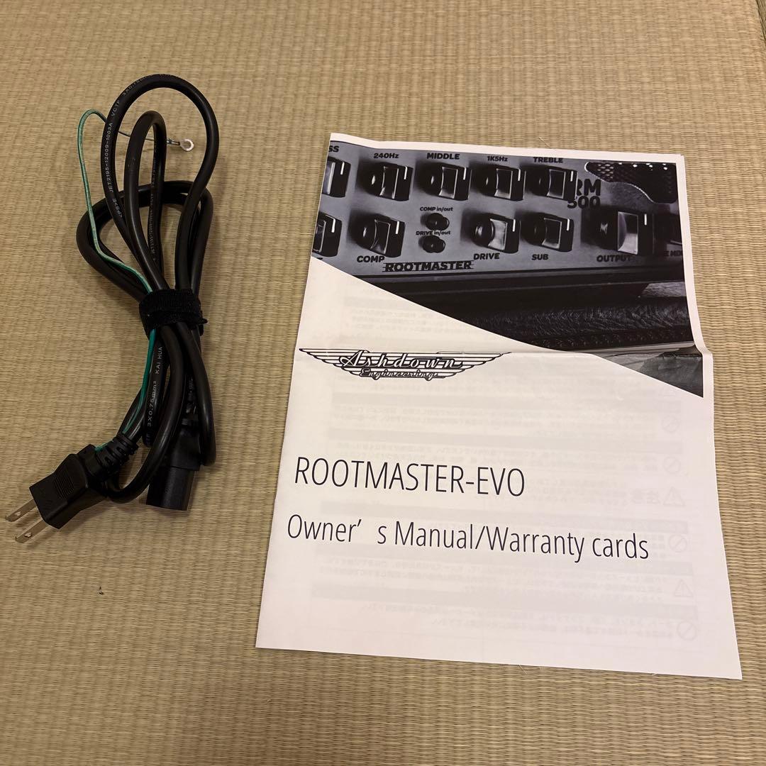 【ジャンク品】ASHDOWN RM 500 EVO II ベース用アンプ