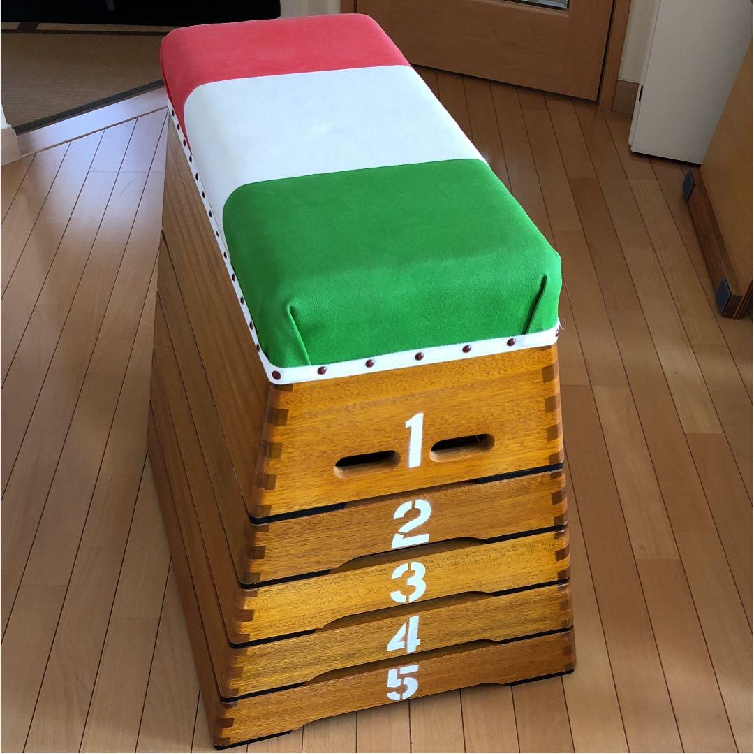 跳び箱5段 跳ねないロイター板付き