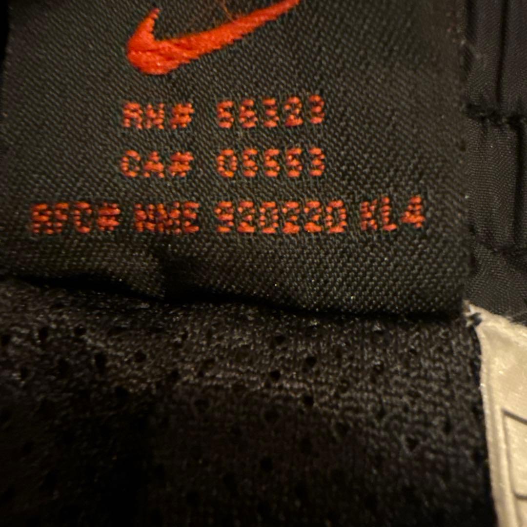 NIKE ナイロンパンツ 赤 黒 テック Y2K