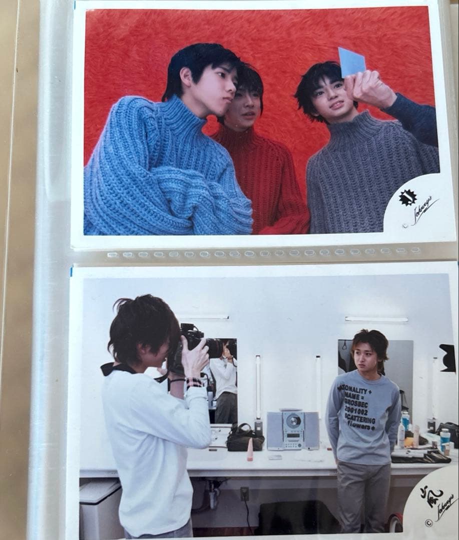 嵐　ARASHI 公式写真　② まとめ売り　Jr時代〜ファイル保管　550枚