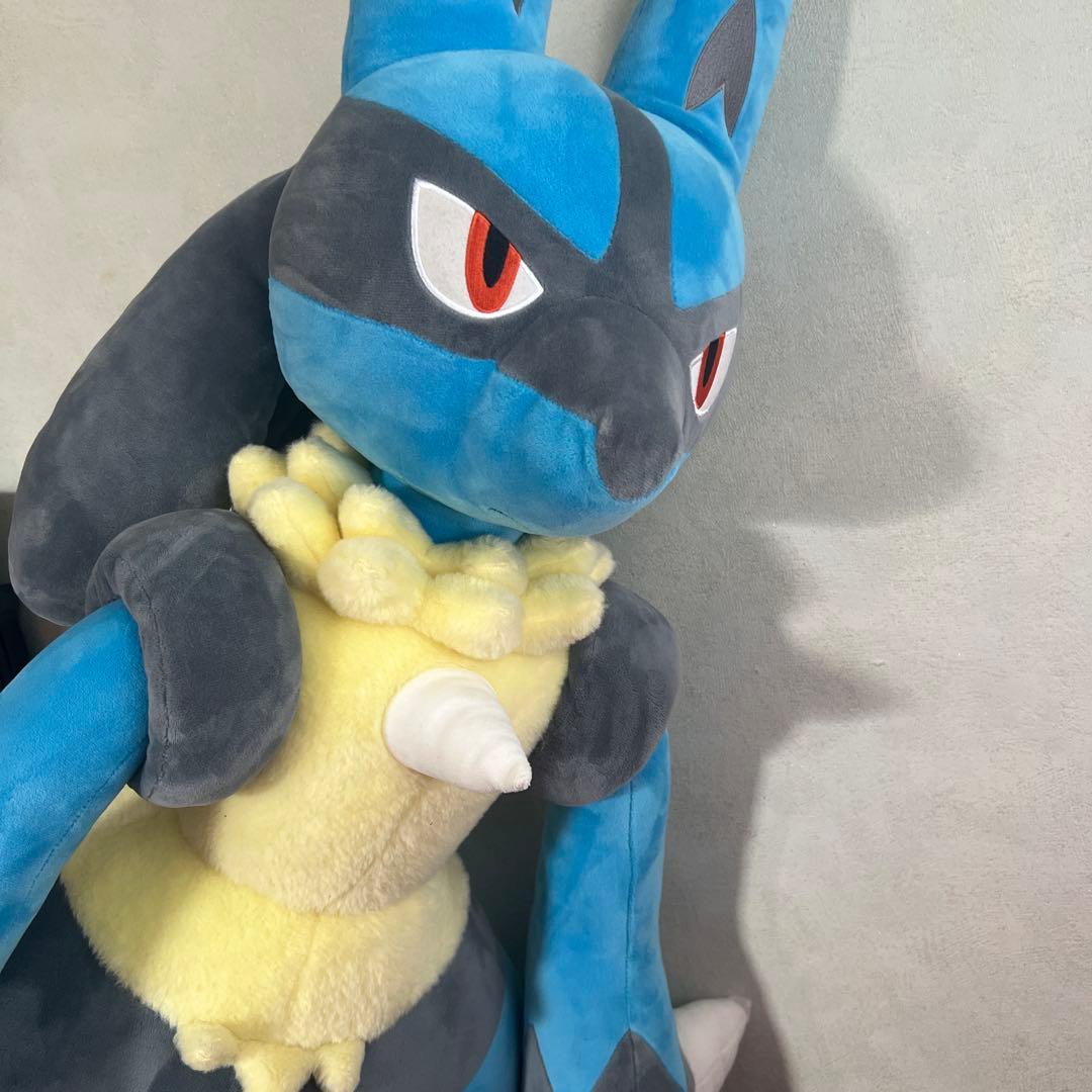 ポケモンセンター ルカリオ 等身大ぬいぐるみ