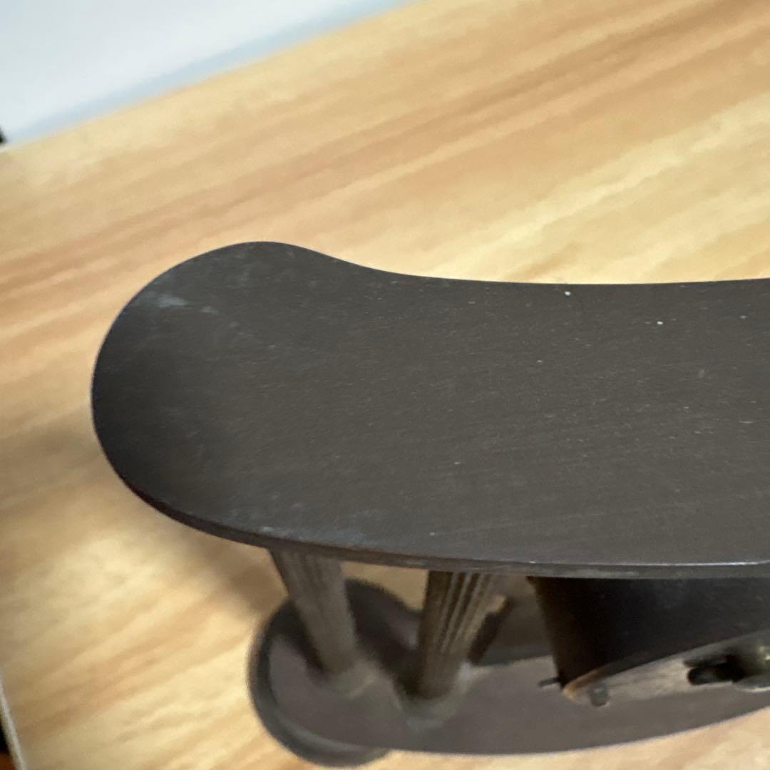 ヴィンテージ真鍮のテーブルクロック