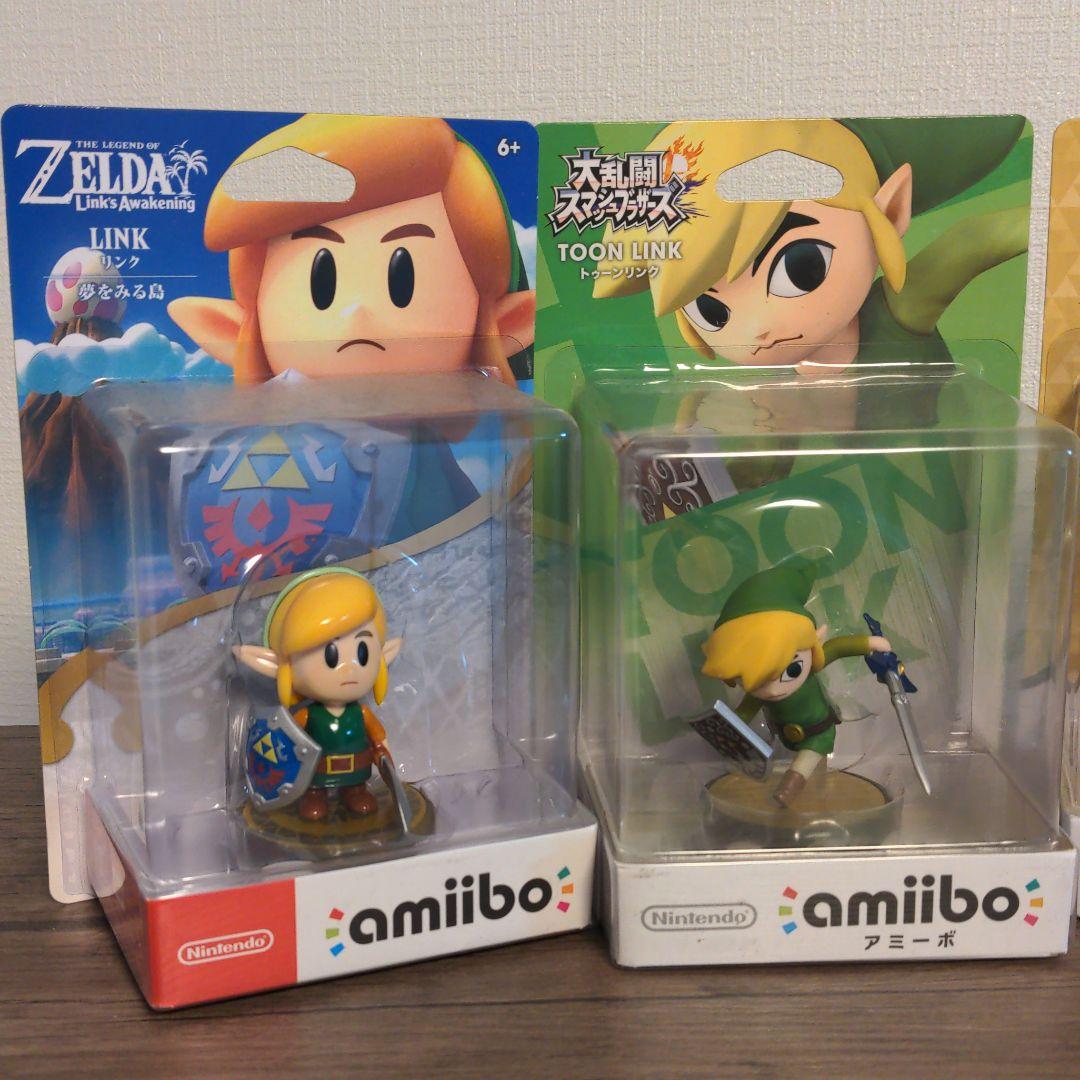 a♡　amiibo リンクセット　ガノンドロフ　シーク　ベヨネッタ　セット
